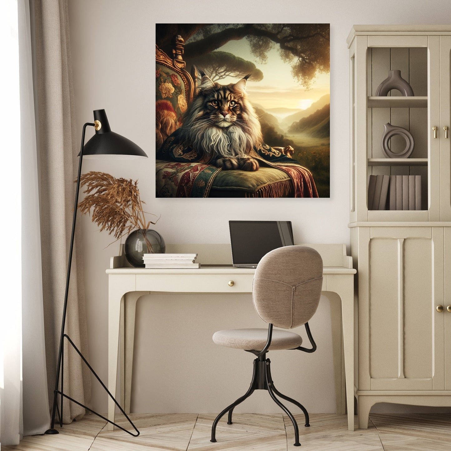 Regal Dawn Coon Majesty Canvas