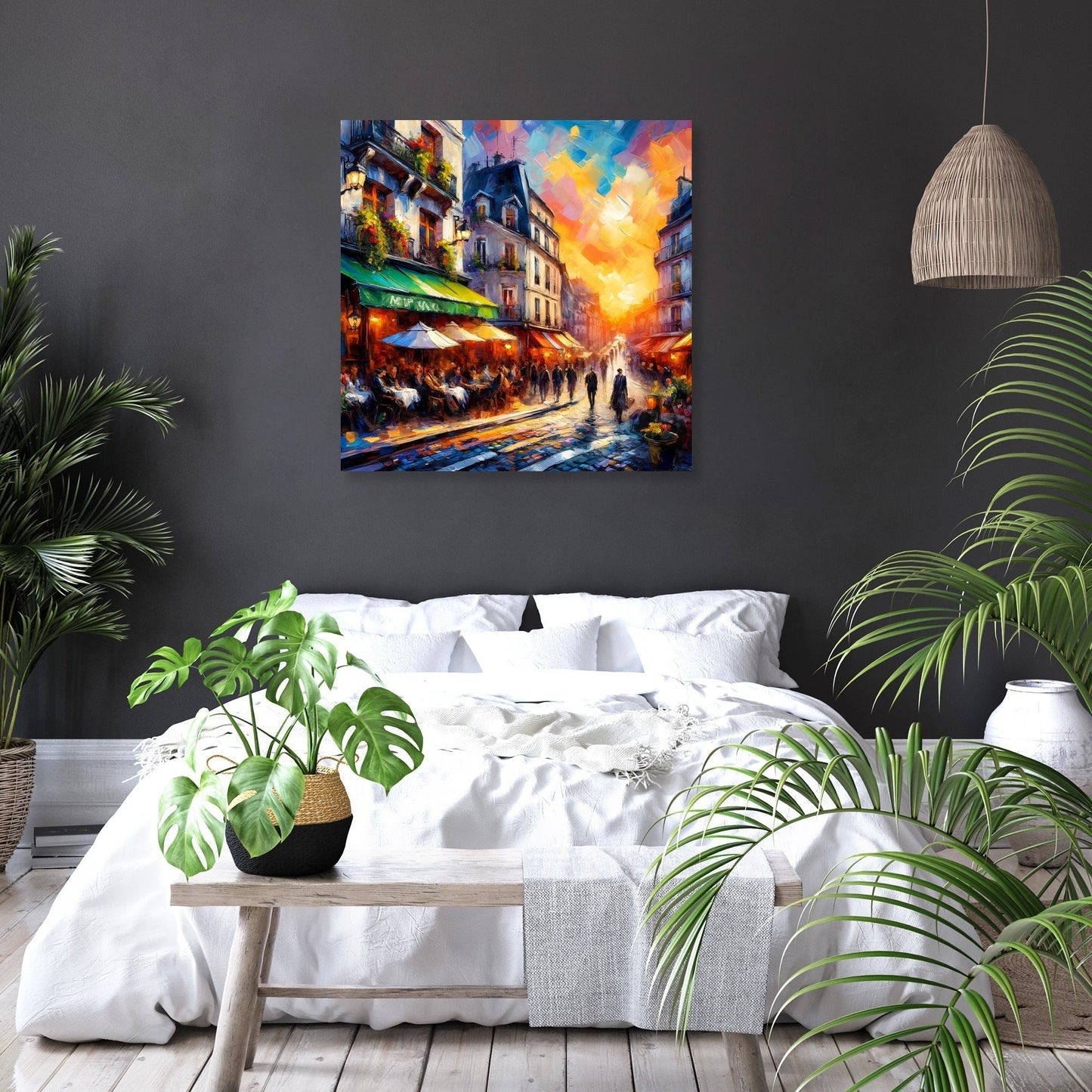 Whispers of Montmartre Paris Canvas