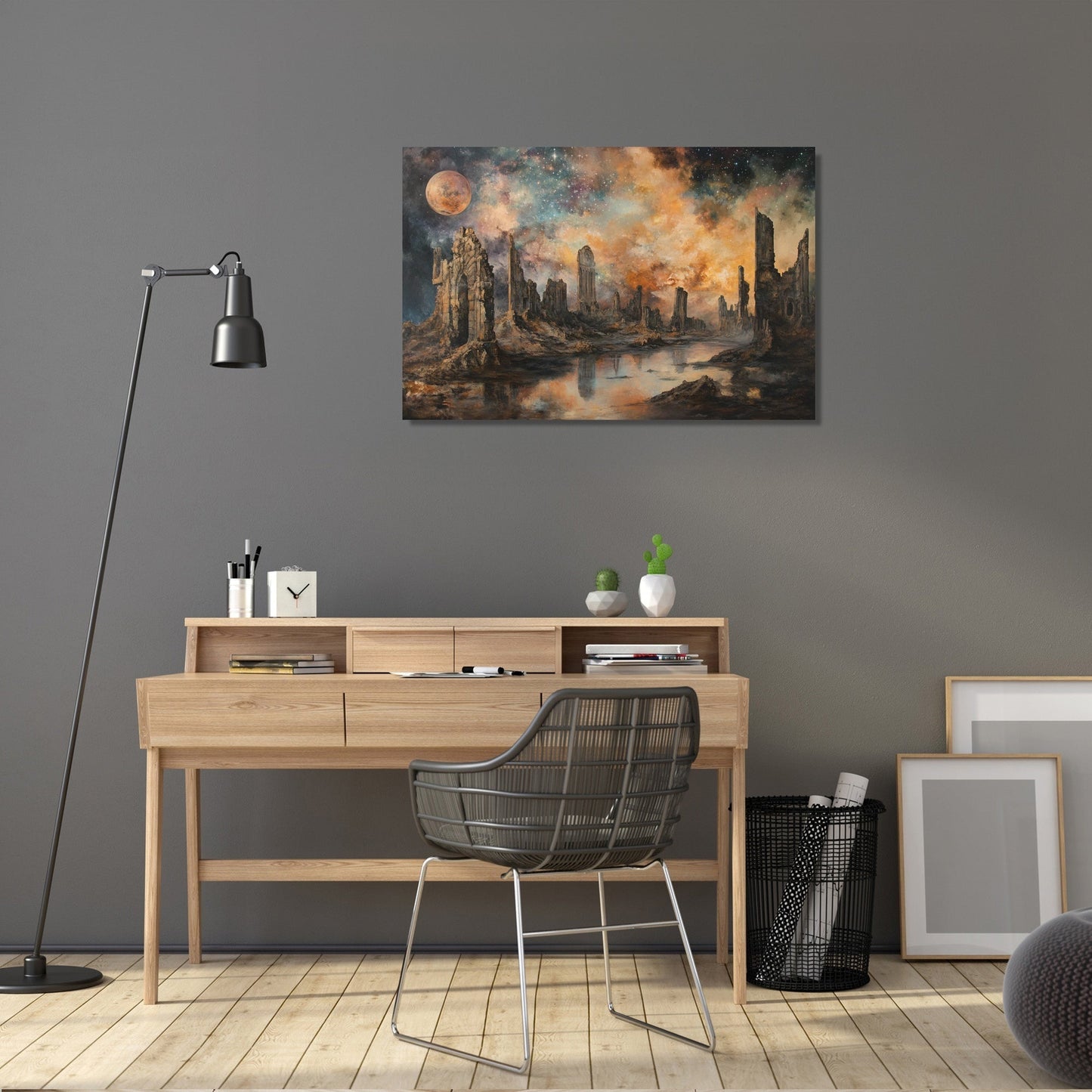 Celestial Ruins Canvas
