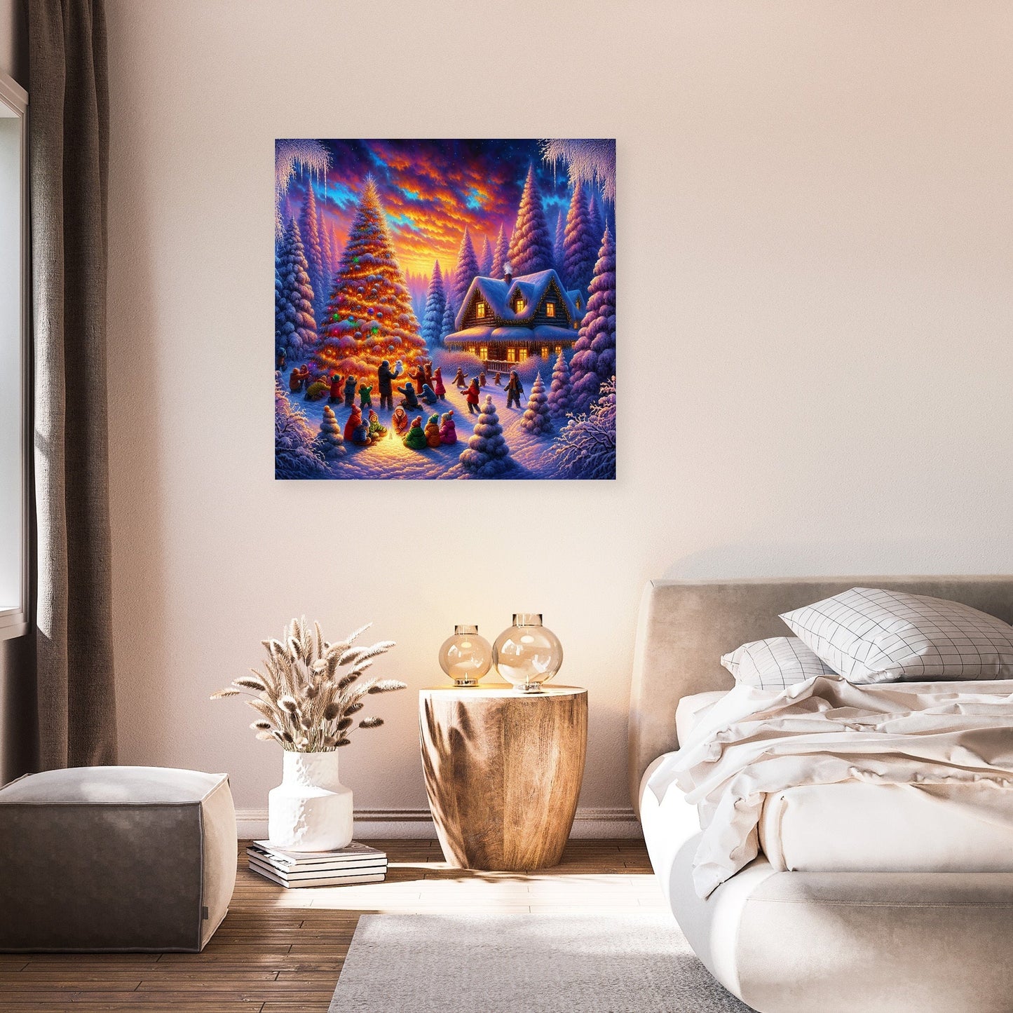Winter Wonderland Whimsy Canvas