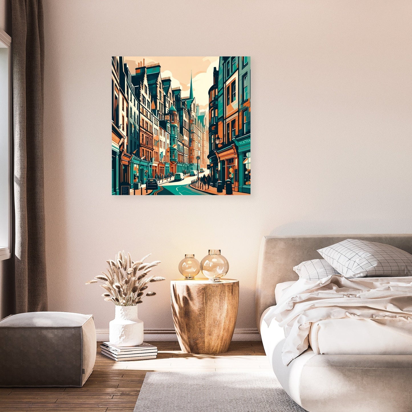 Edinburgh Victoria Street Harmony Canvas