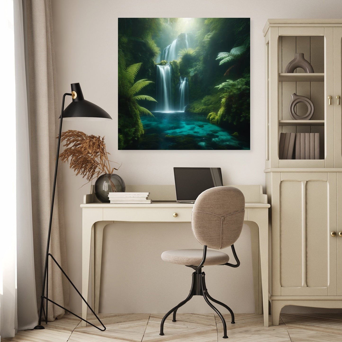 Hidden Waterfall Canvas