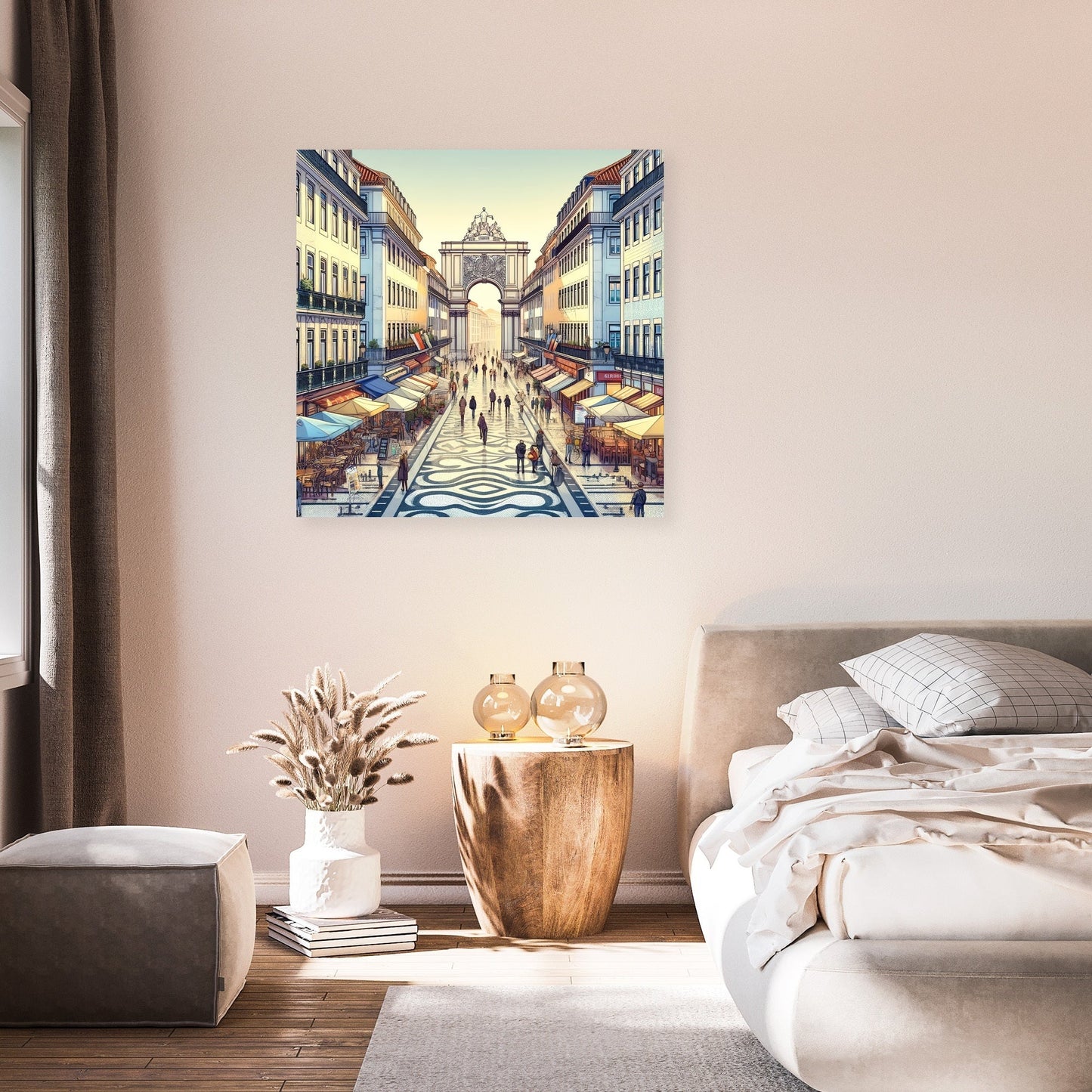 Rua Augusta Lisboa Canvas