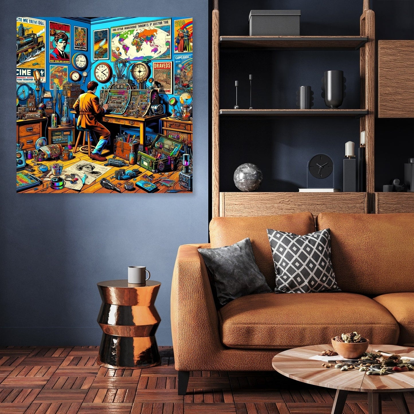 Temporal Tapestry Canvas