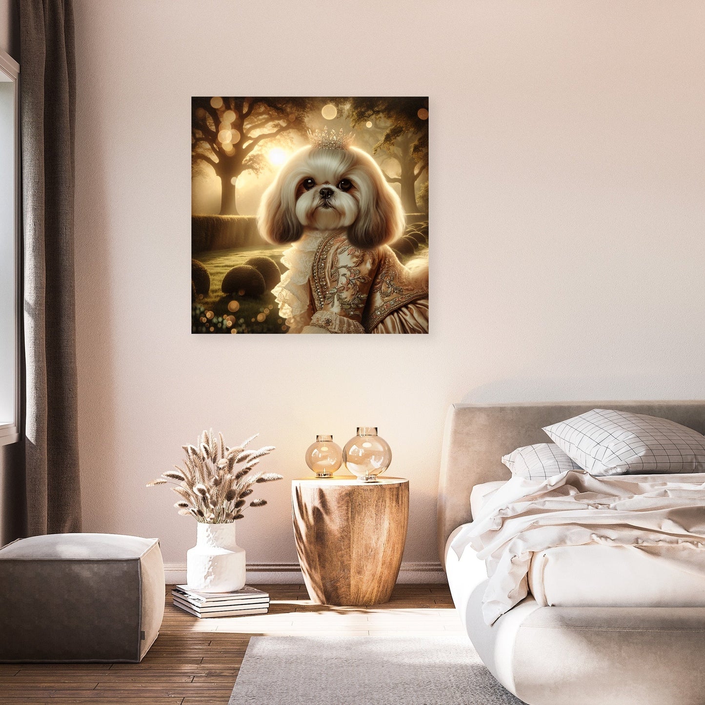 Regal Shih Tzu Twilight Canvas