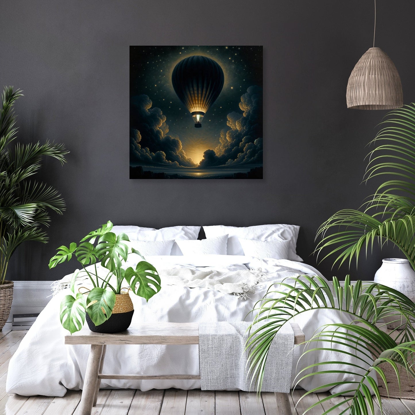 Nocturnal Elegance Canvas
