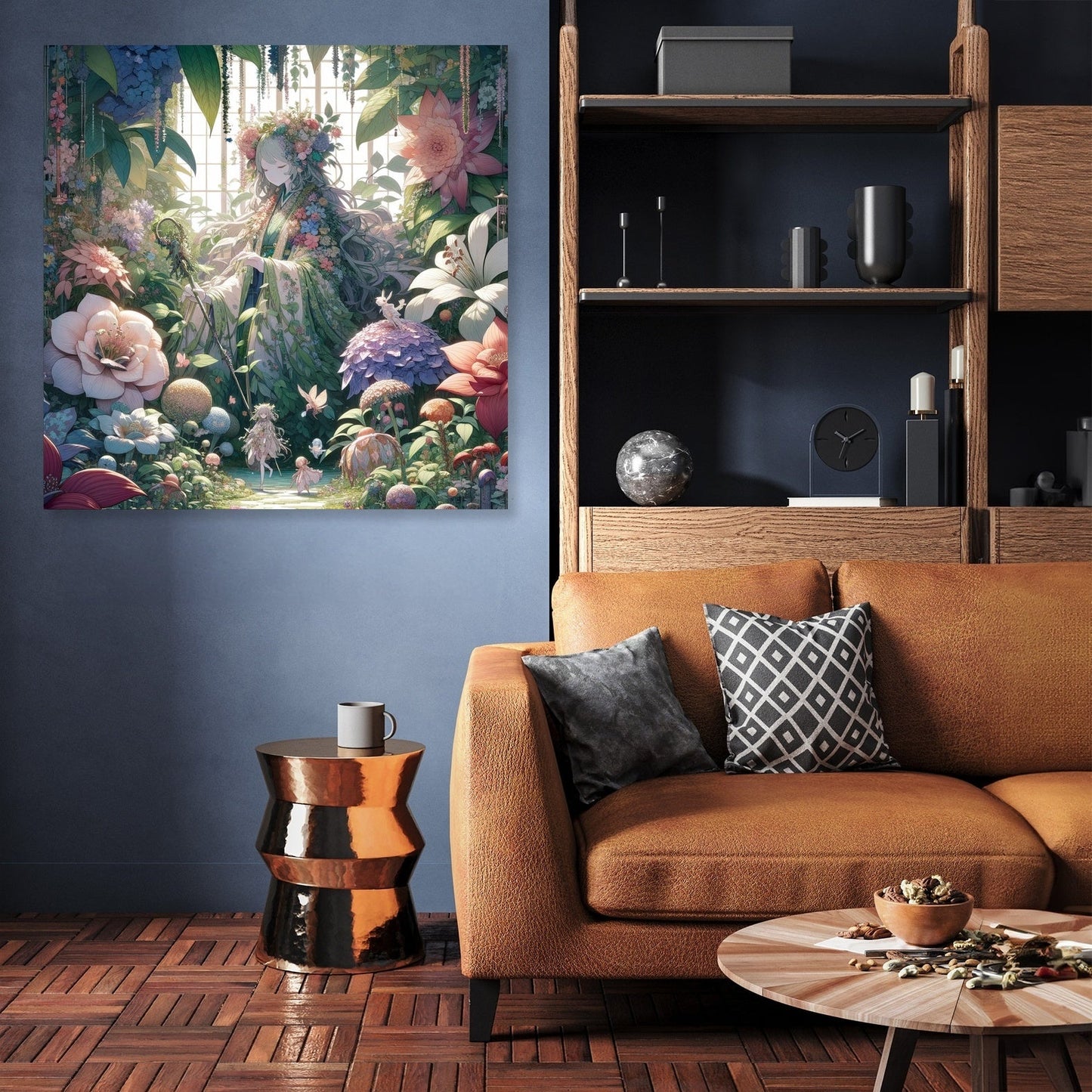 Secret Garden's Guardian Canvas