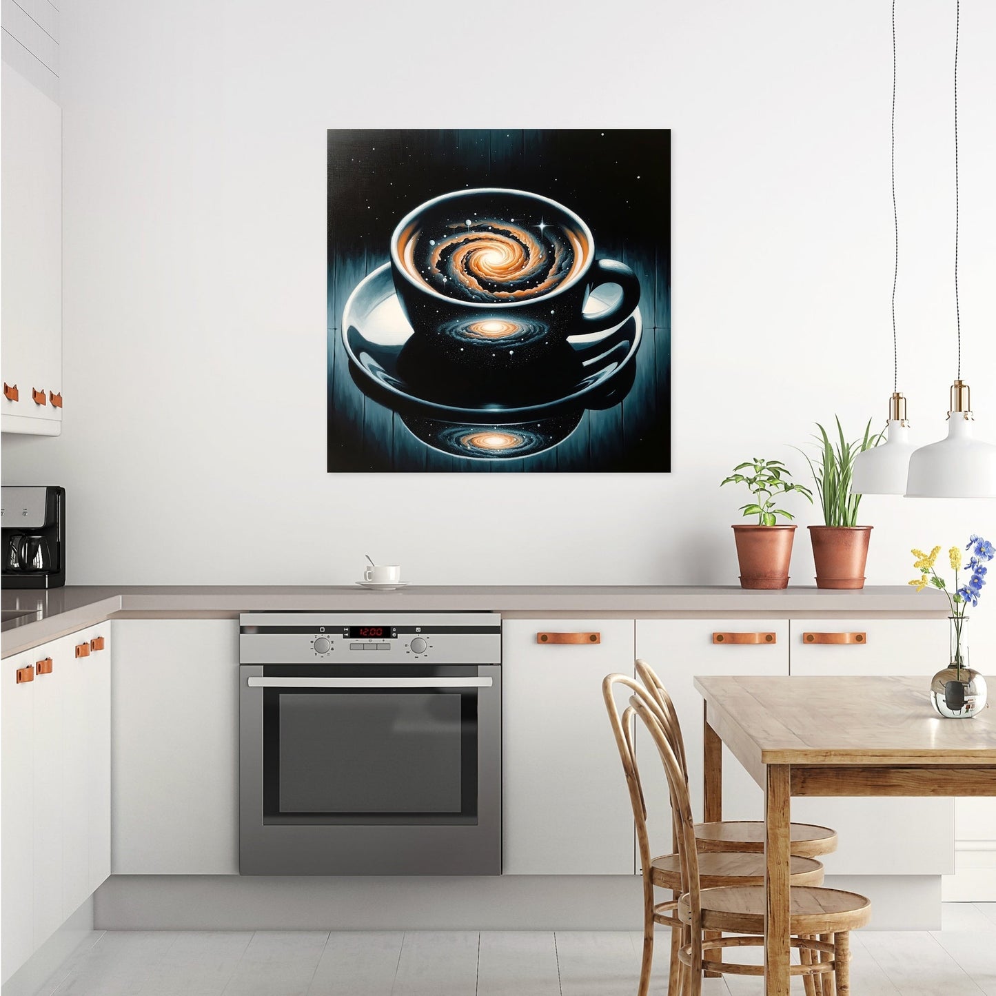 Cosmic Crema Espresso Canvas