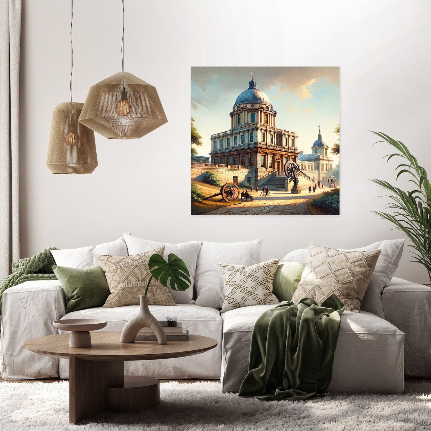 London Royal Greenwich Meridian Line Acrylic Canvas