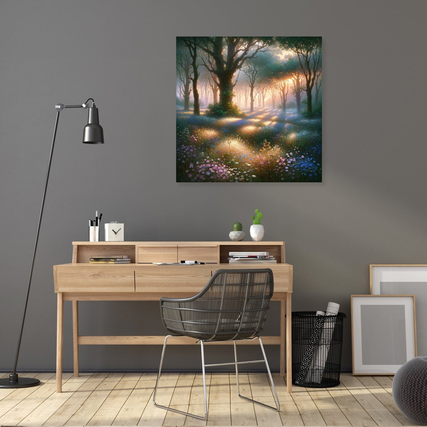 Dawn's Tranquil Glade Canvas