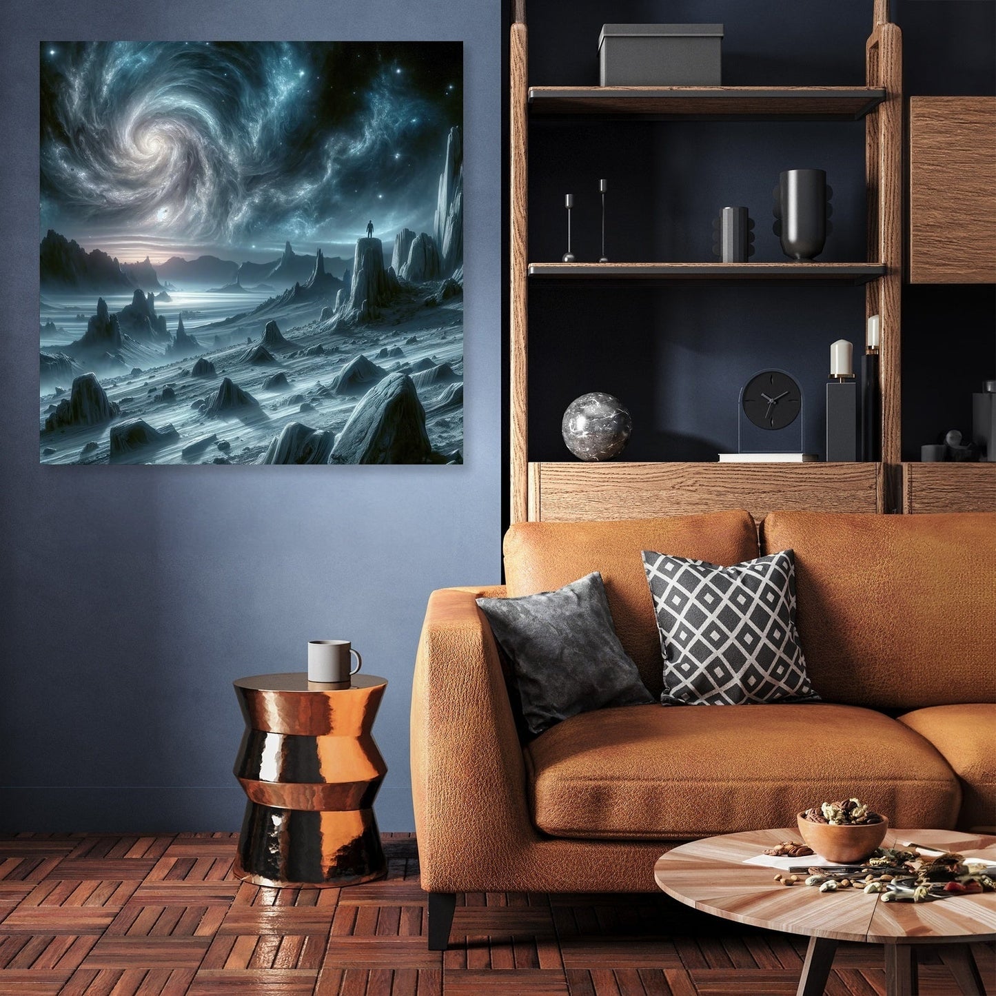 Lunar Solitude Canvas