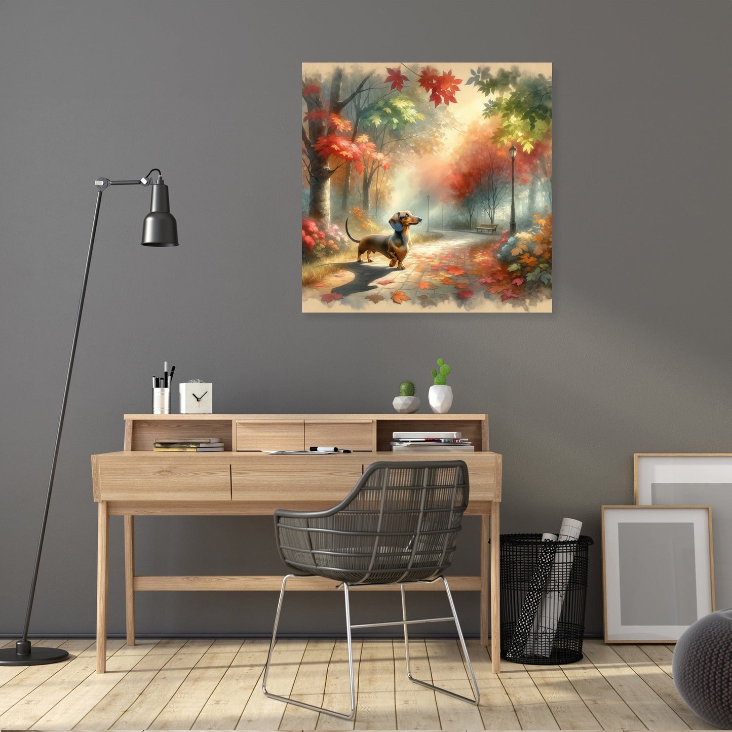 Autumn Stroll Canvas
