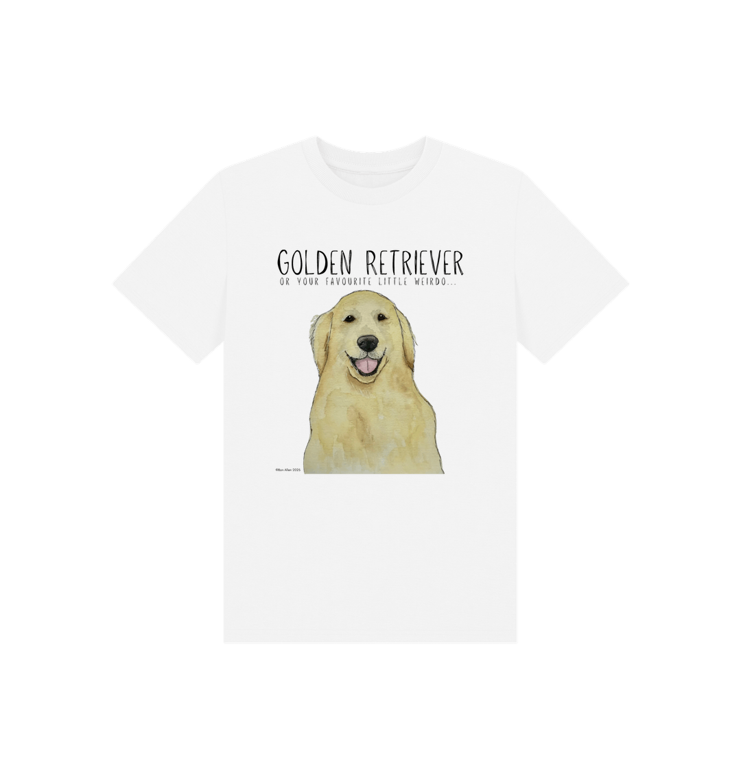 Golden Retriever Kids' Tee: Your Little Weirdo's New Favorite Shirt!
