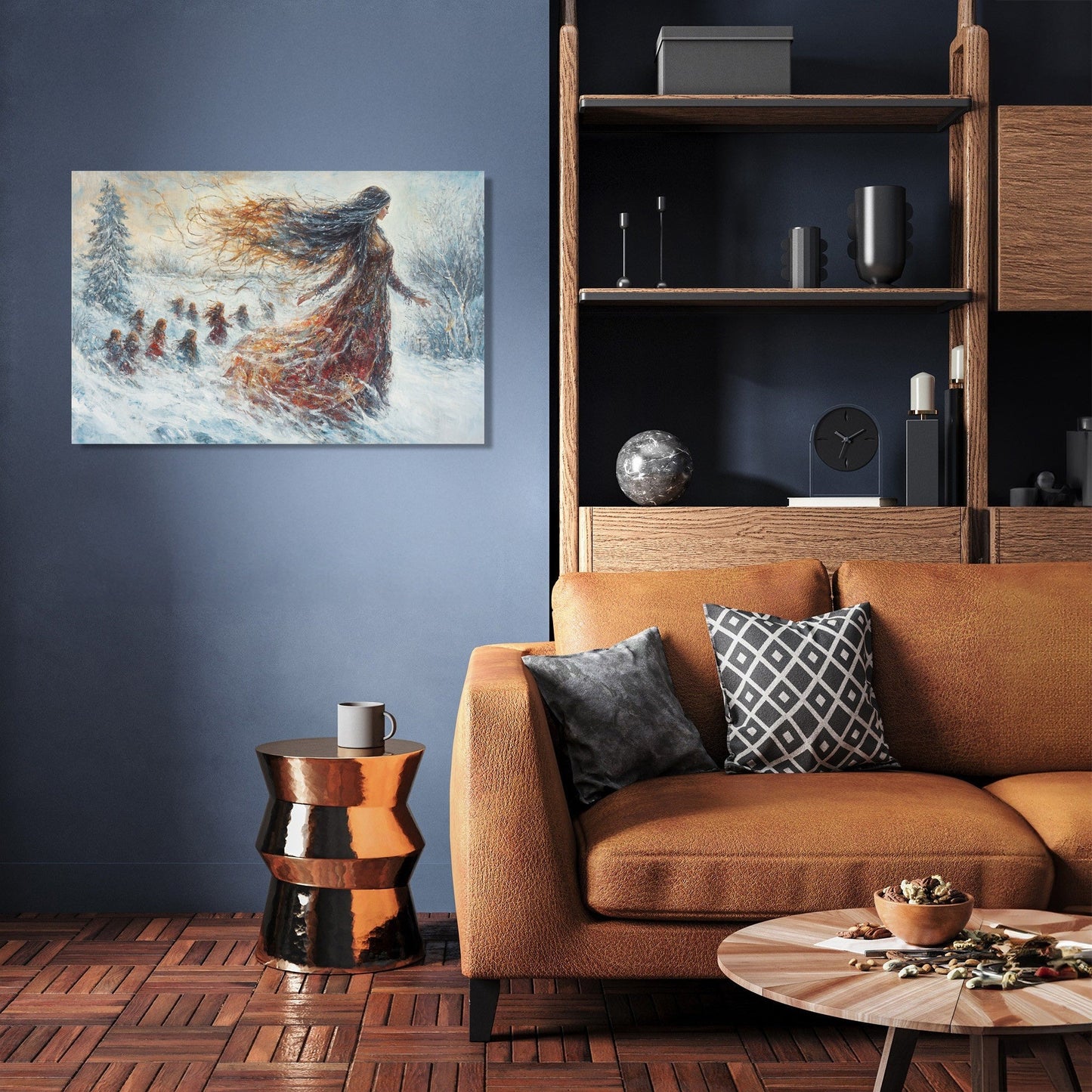 Nordic Mother Goddess Canvas