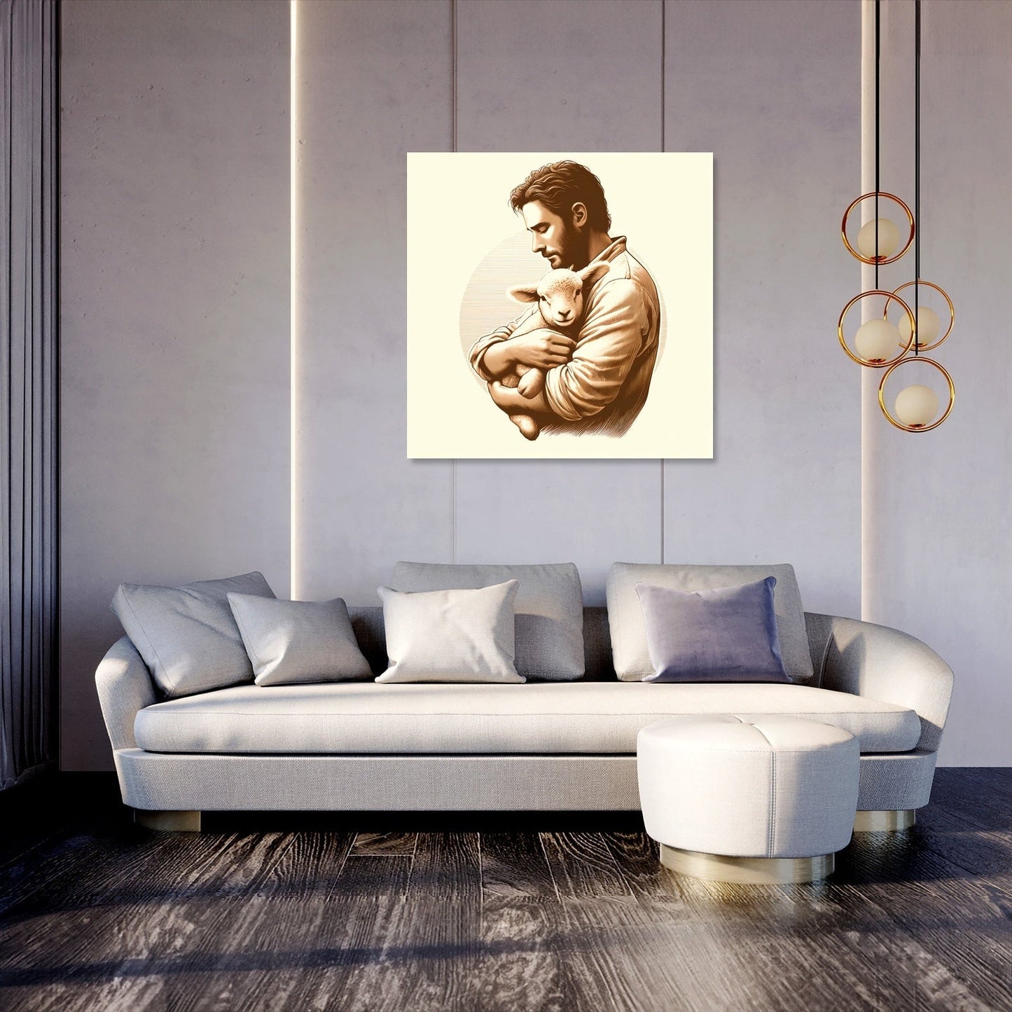 Embrace of Protection Canvas