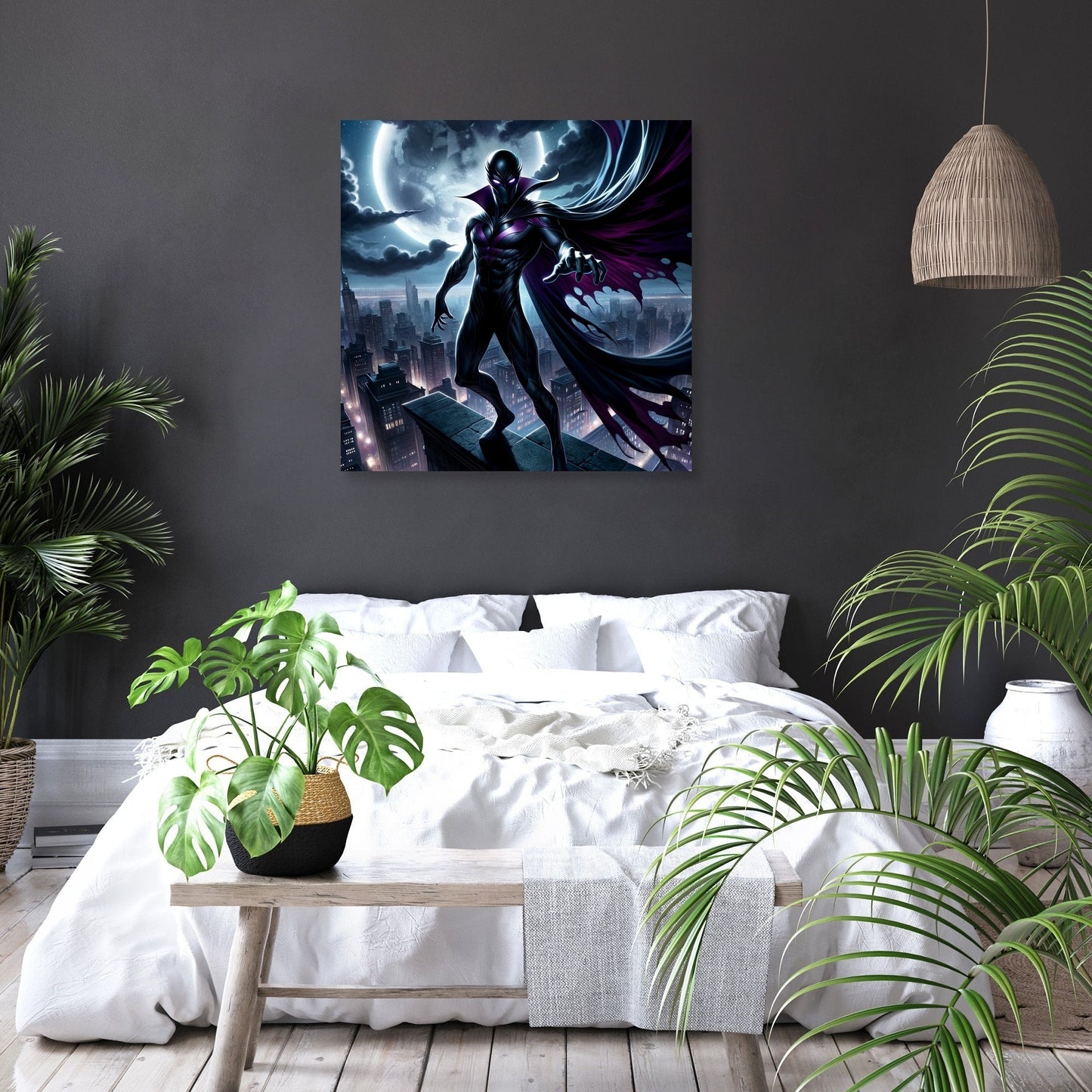 Shadow Vortex Canvas