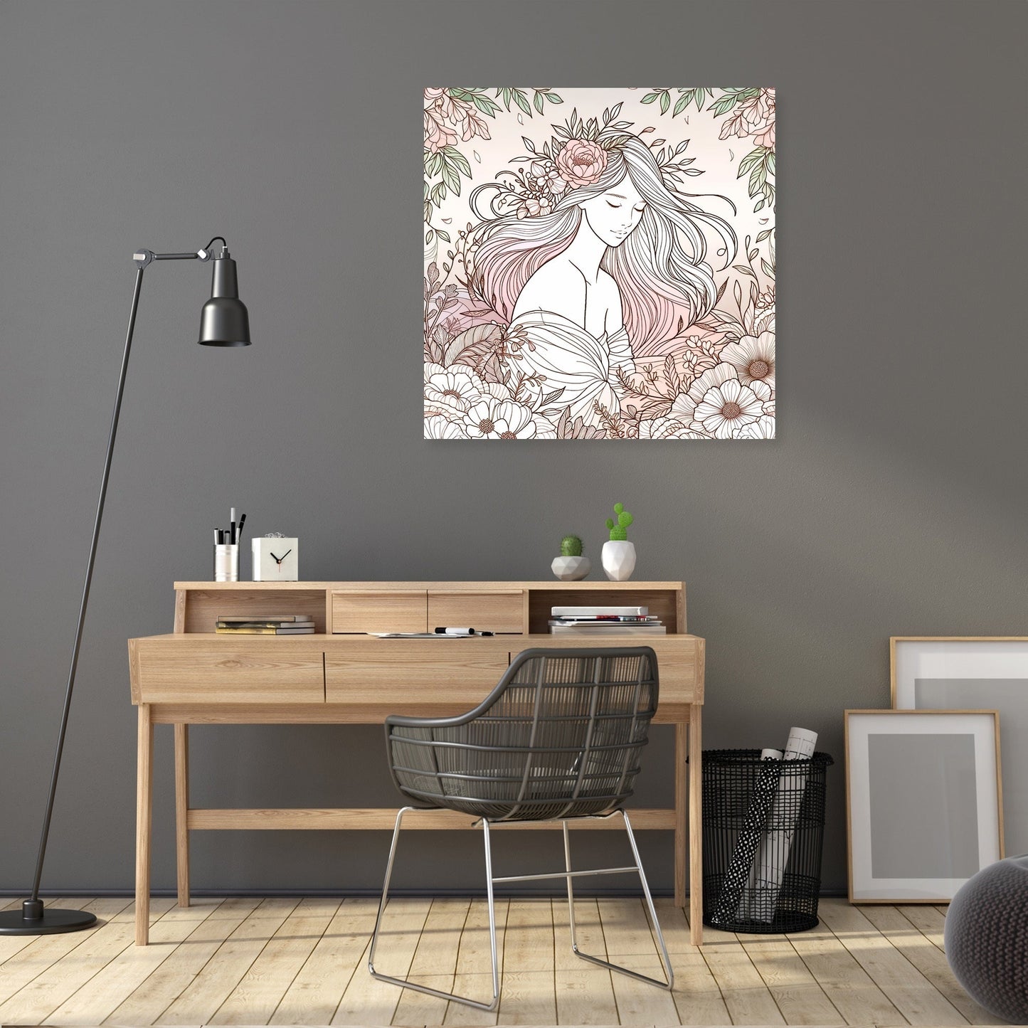 Floral Serenity Canvas