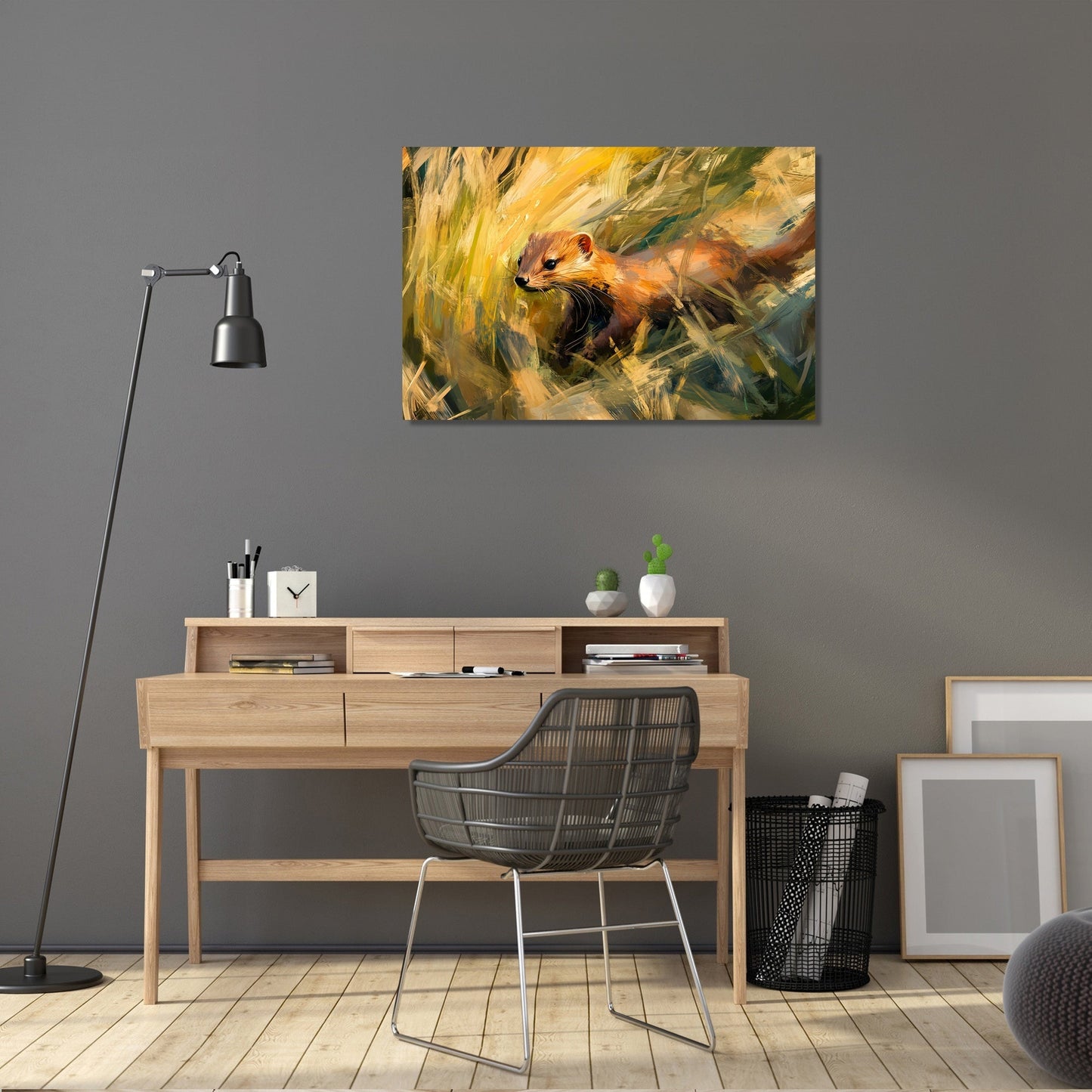 Weasel’s Dance Canvas