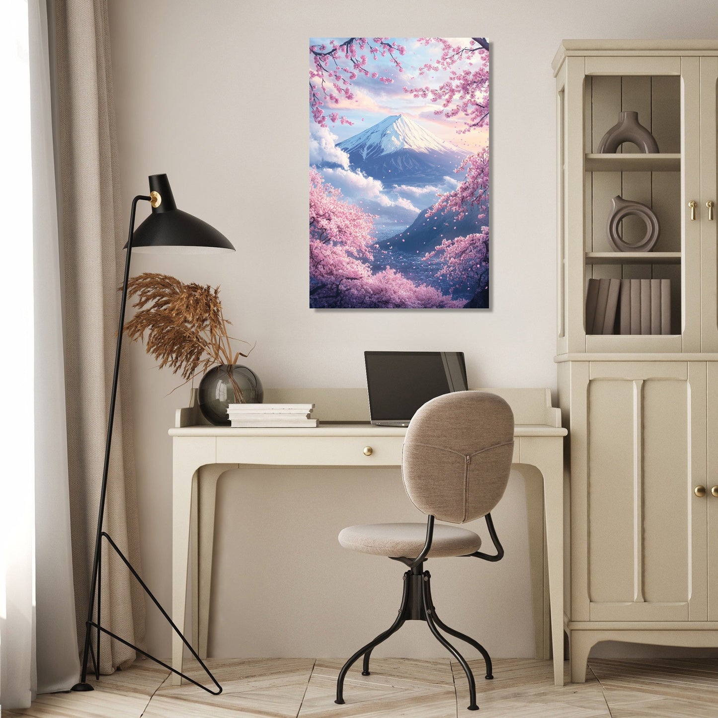 Mount Fuji Blossom Canvas