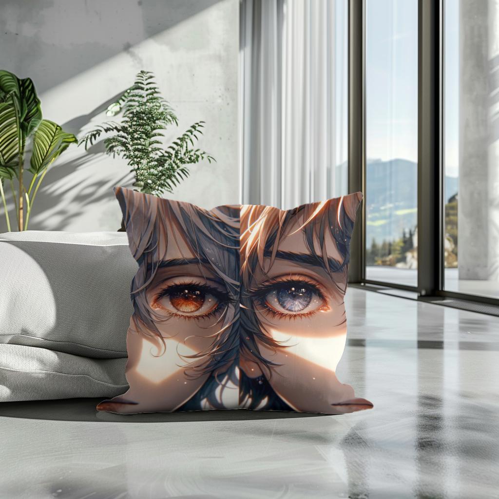 Eyes of Emotion Cotton Cushion