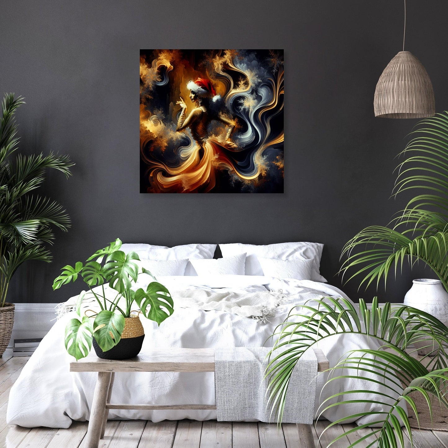 Christmas Enchantment Dance Canvas