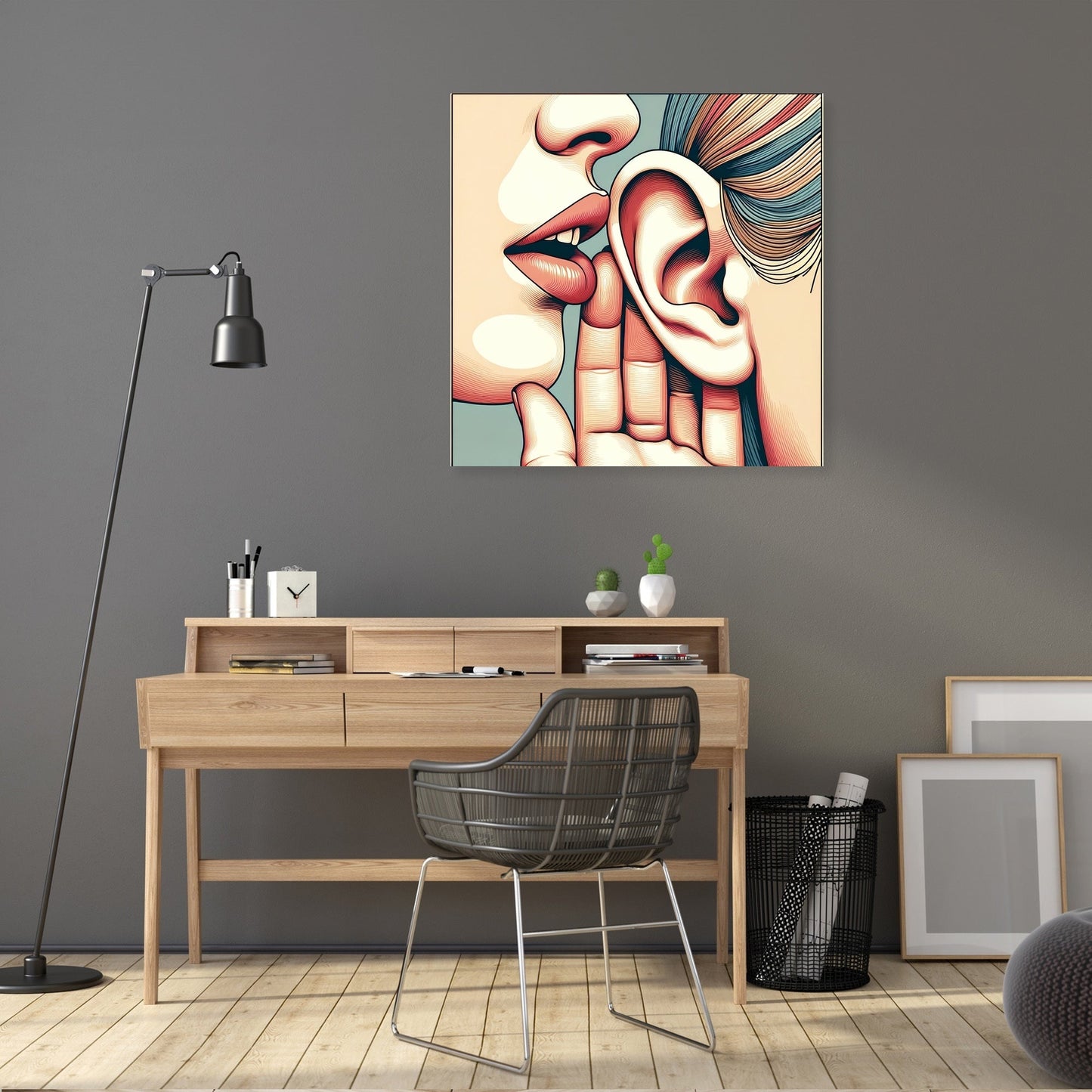 Intimate Whisper Canvas