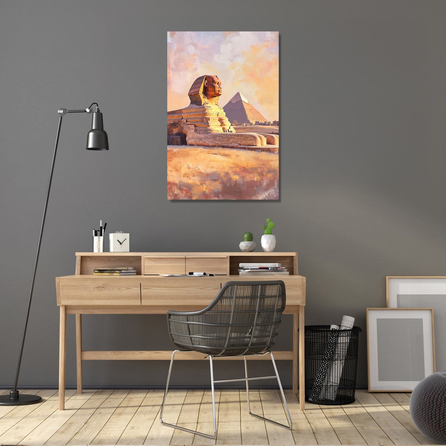 Giza Sunrise Canvas