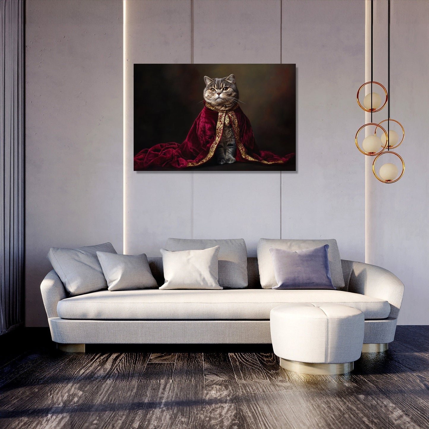 Scottish Fold Majesty Canvas