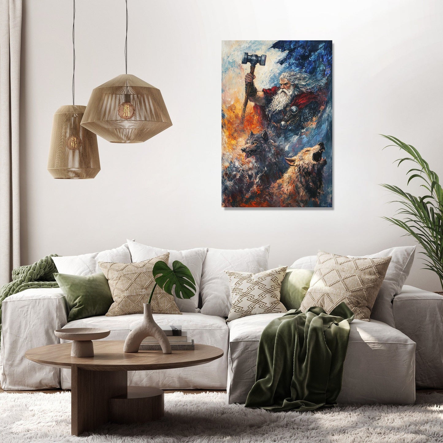 Hammer of Legends Canvas