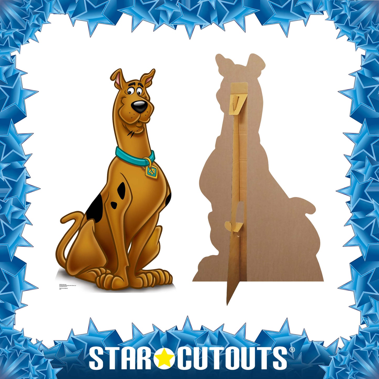 SC683 Scooby Doo Cardboard Cutout Height 135cm