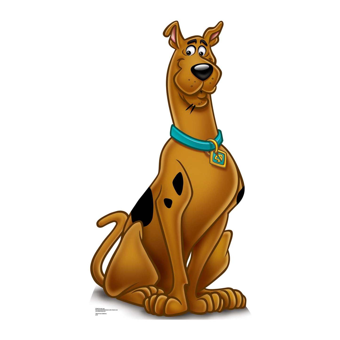 SC683 Scooby Doo Cardboard Cutout Height 135cm