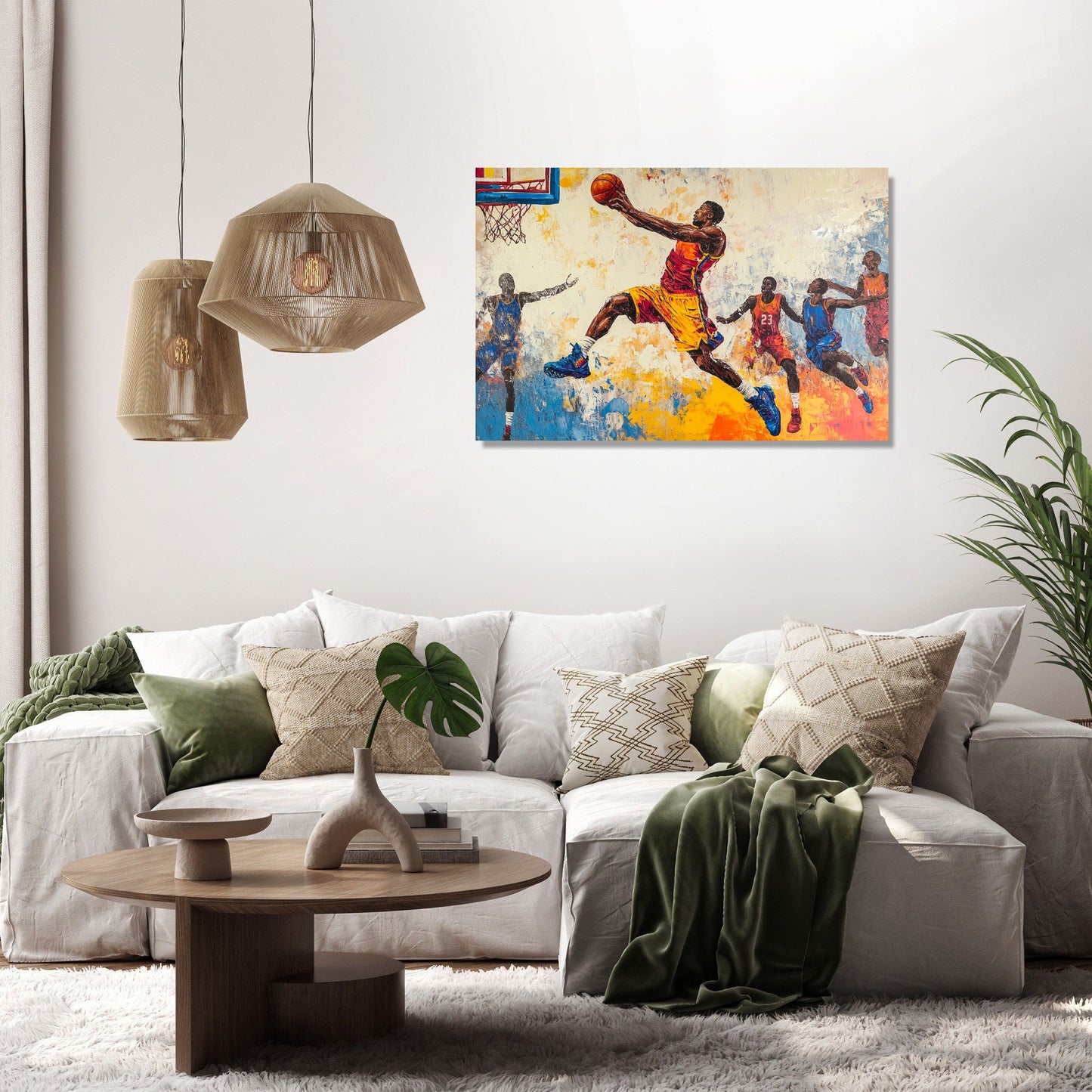 Slam Dunk Energy Canvas