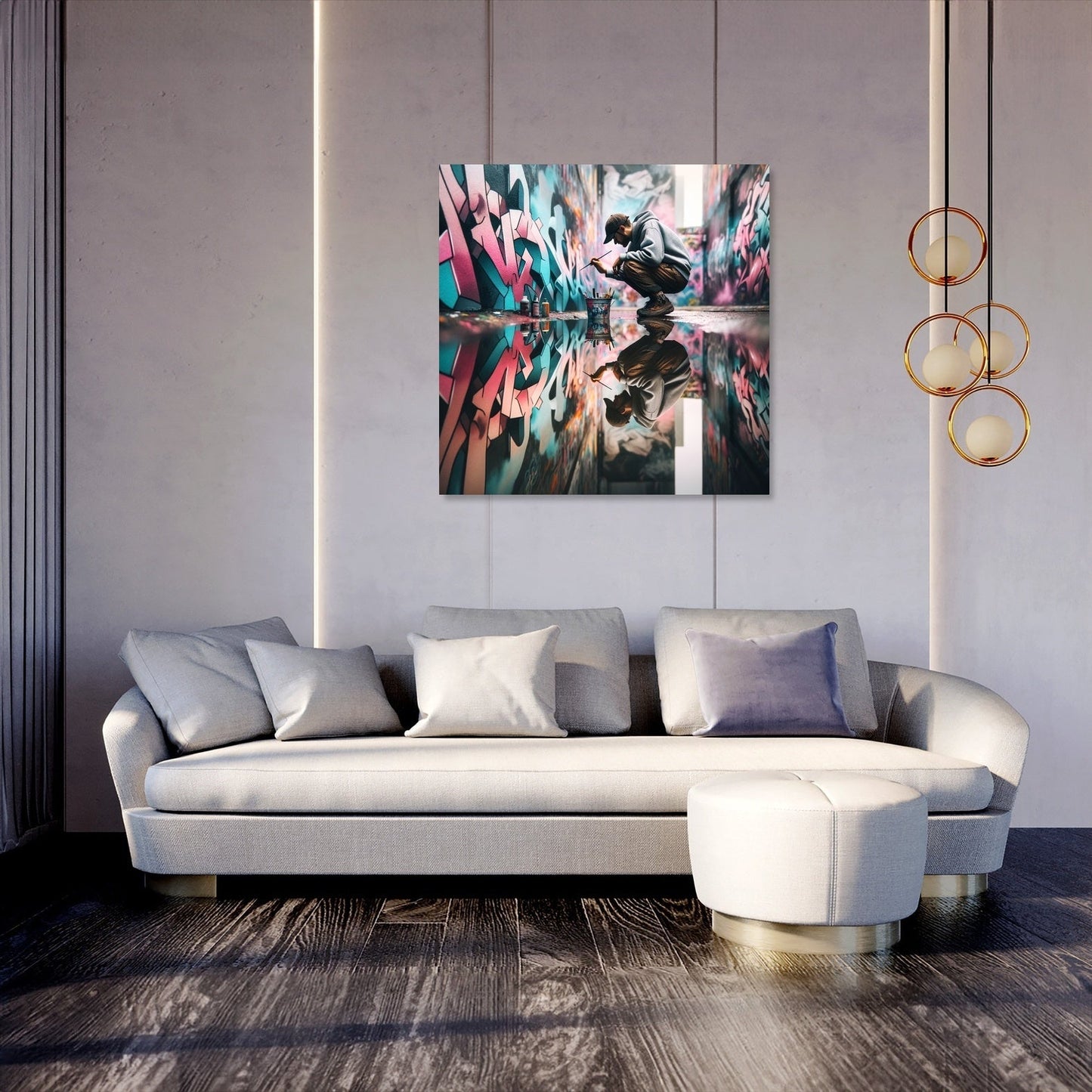 Urban Reflections Canvas