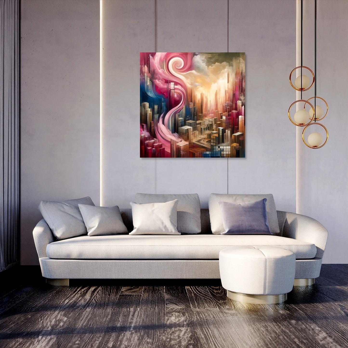 Urban Harmony Canvas