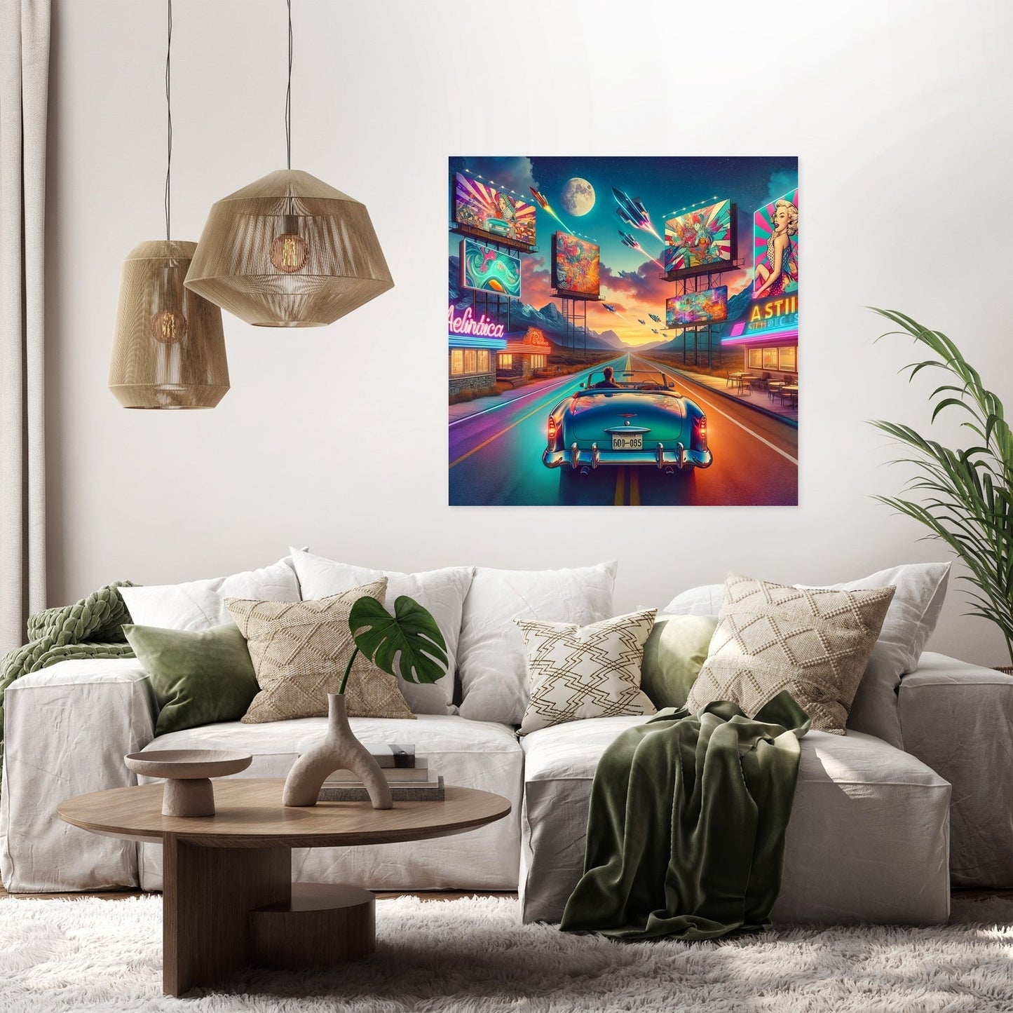 Timeless Highway Canvas