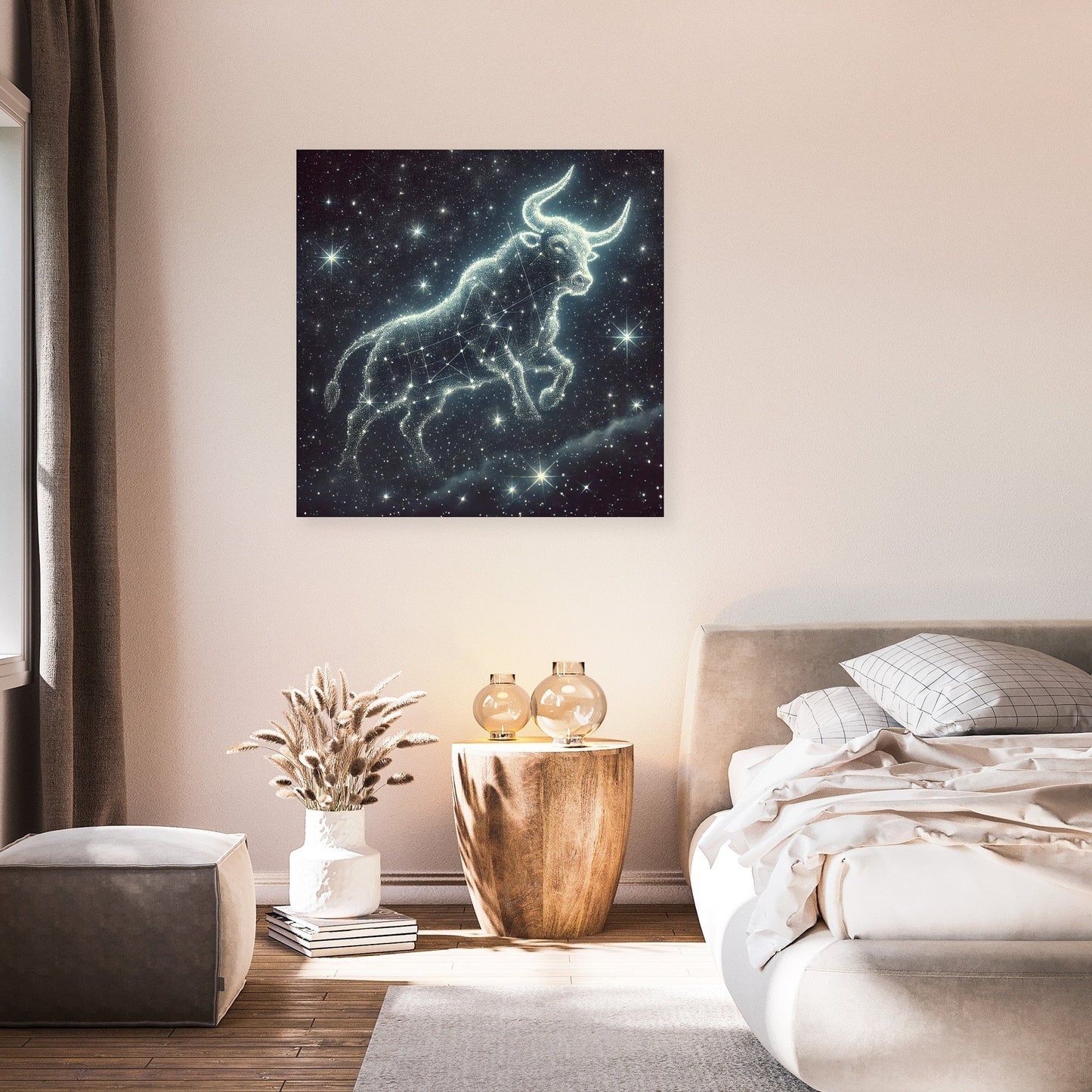 Taurus Constellation Canvas