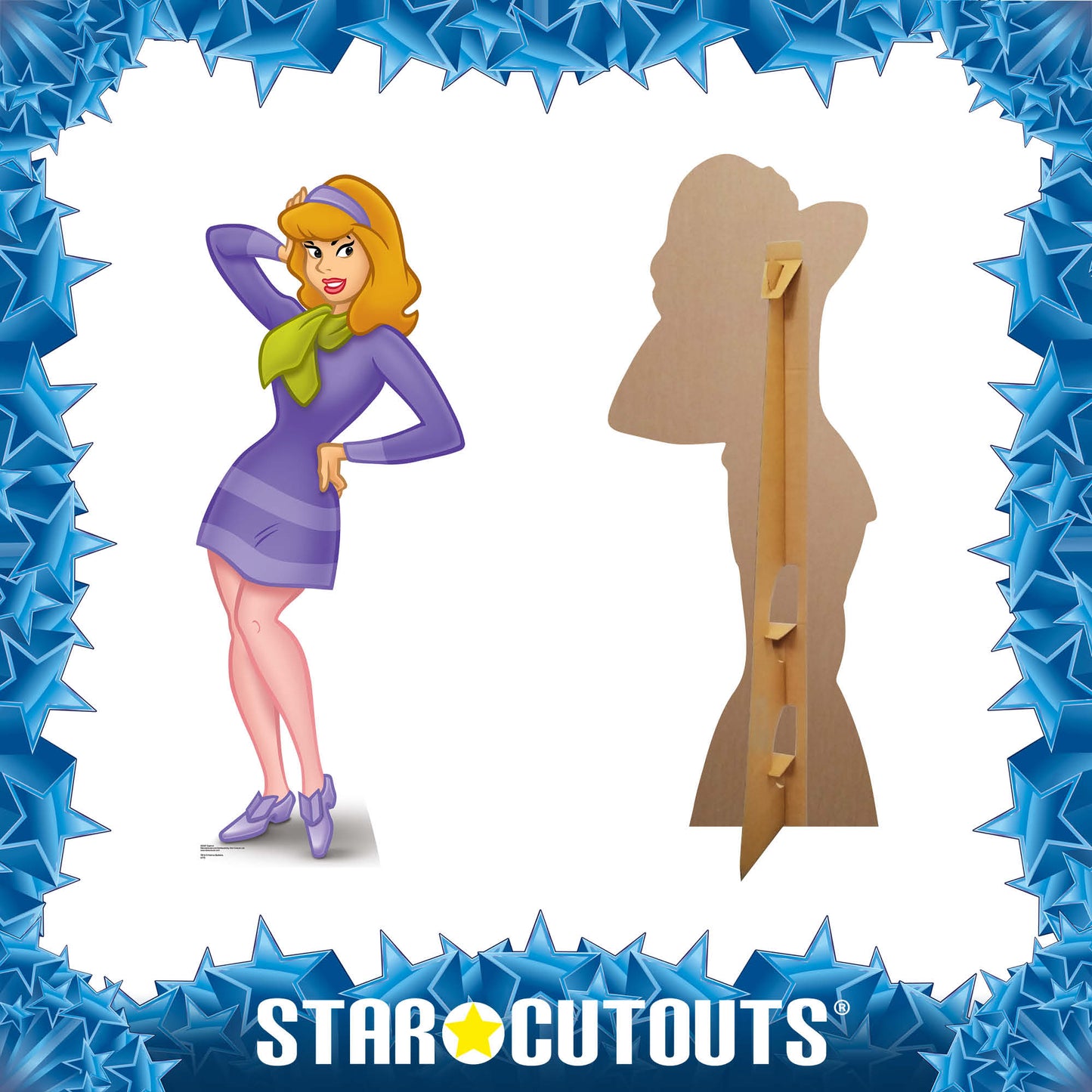 SC687 Daphne Cardboard Cut Out Height 152cm