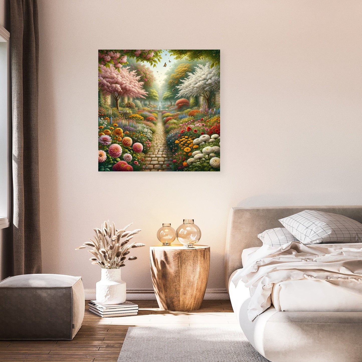 Spring Garden Serenade Canvas