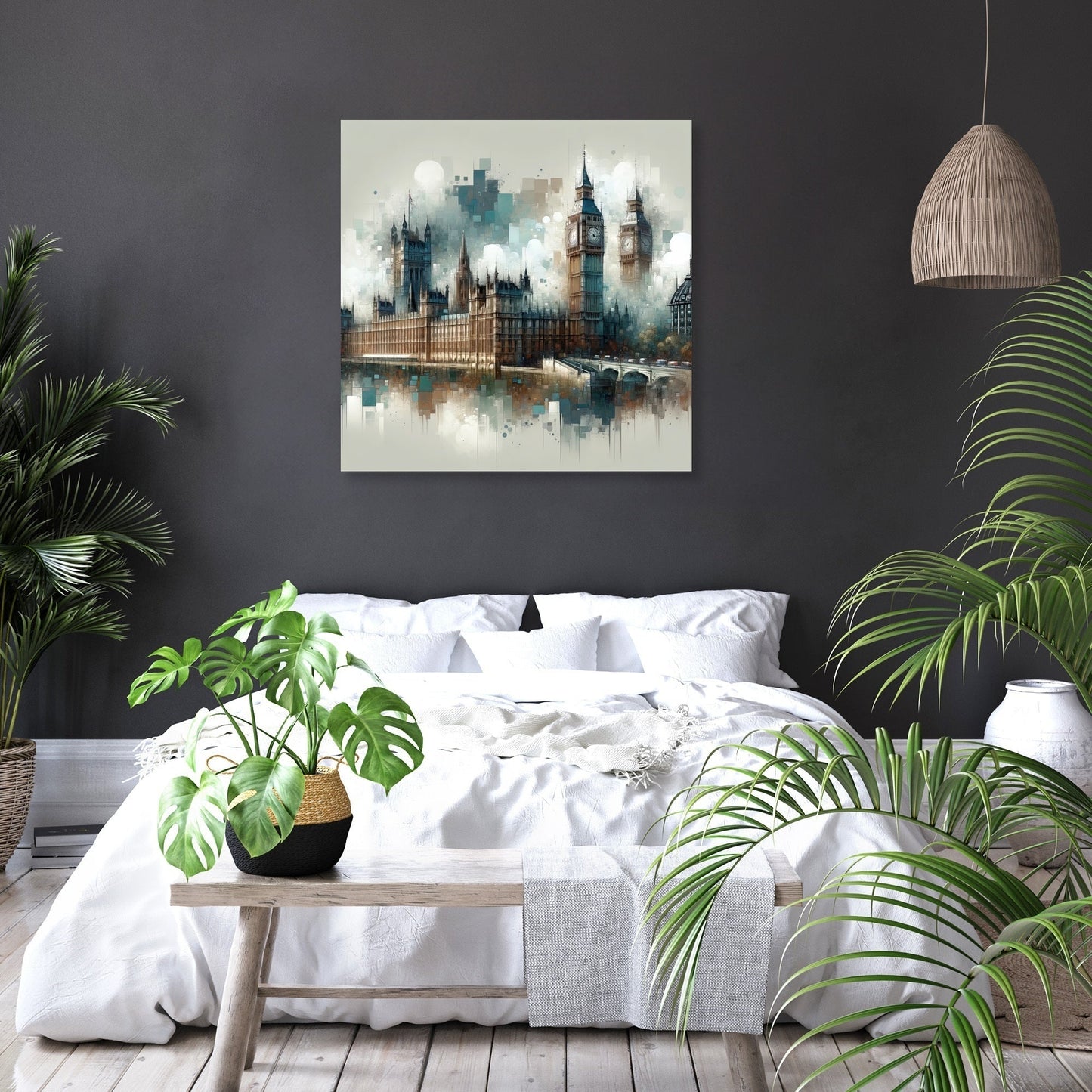 London's Timeless Echo Canvas