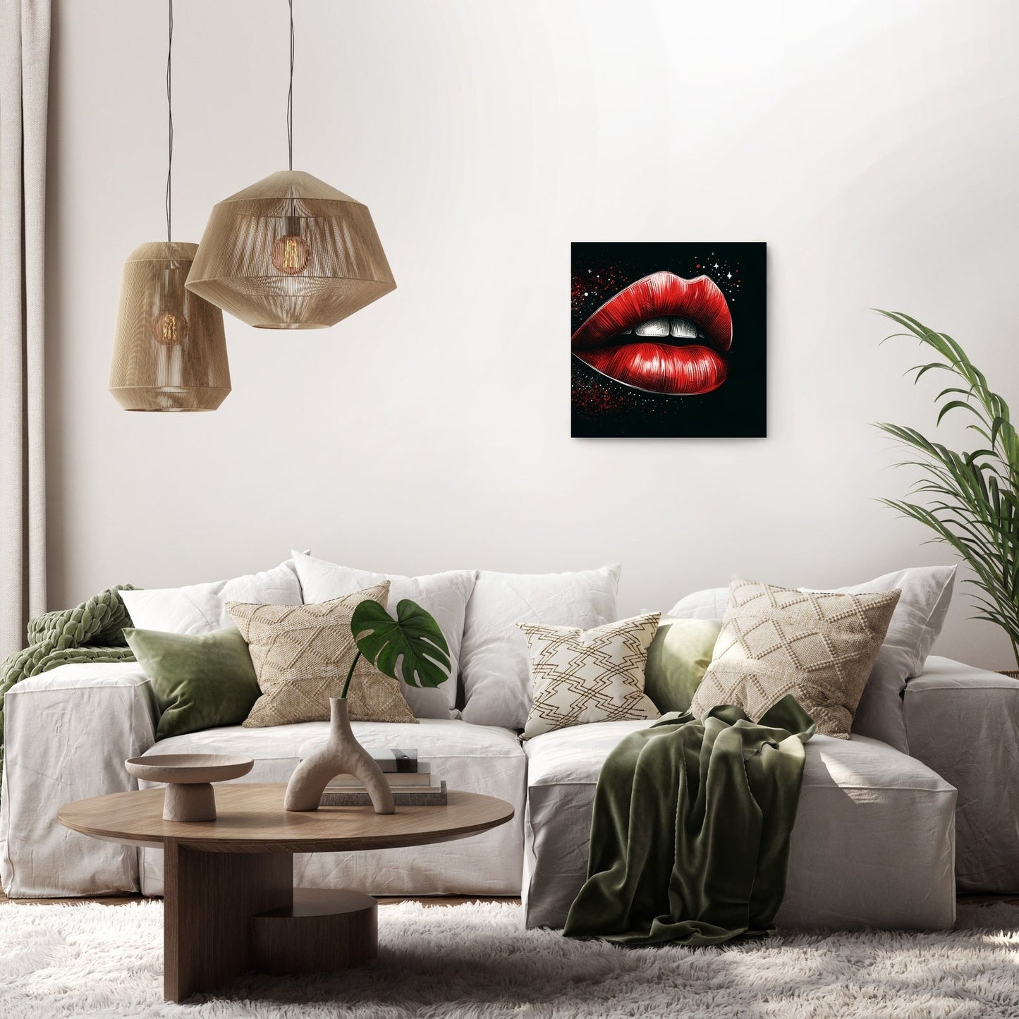Scarlet Whisper Canvas