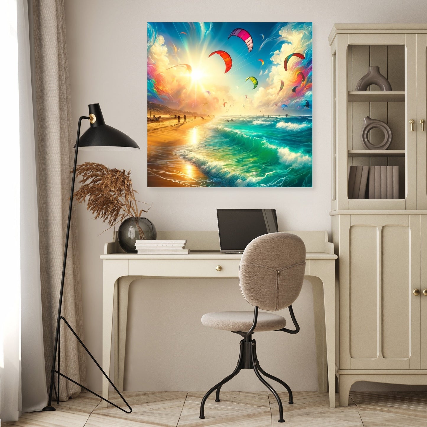 Summer Kitesurfing Bliss Canvas
