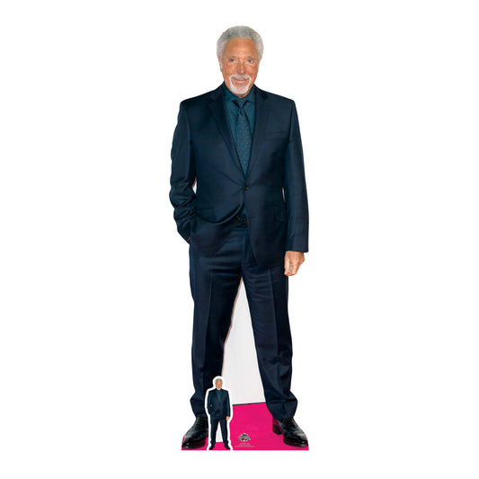 CS689 Tom Jones Height 177cm Lifesize Cardboard Cutout With Mini