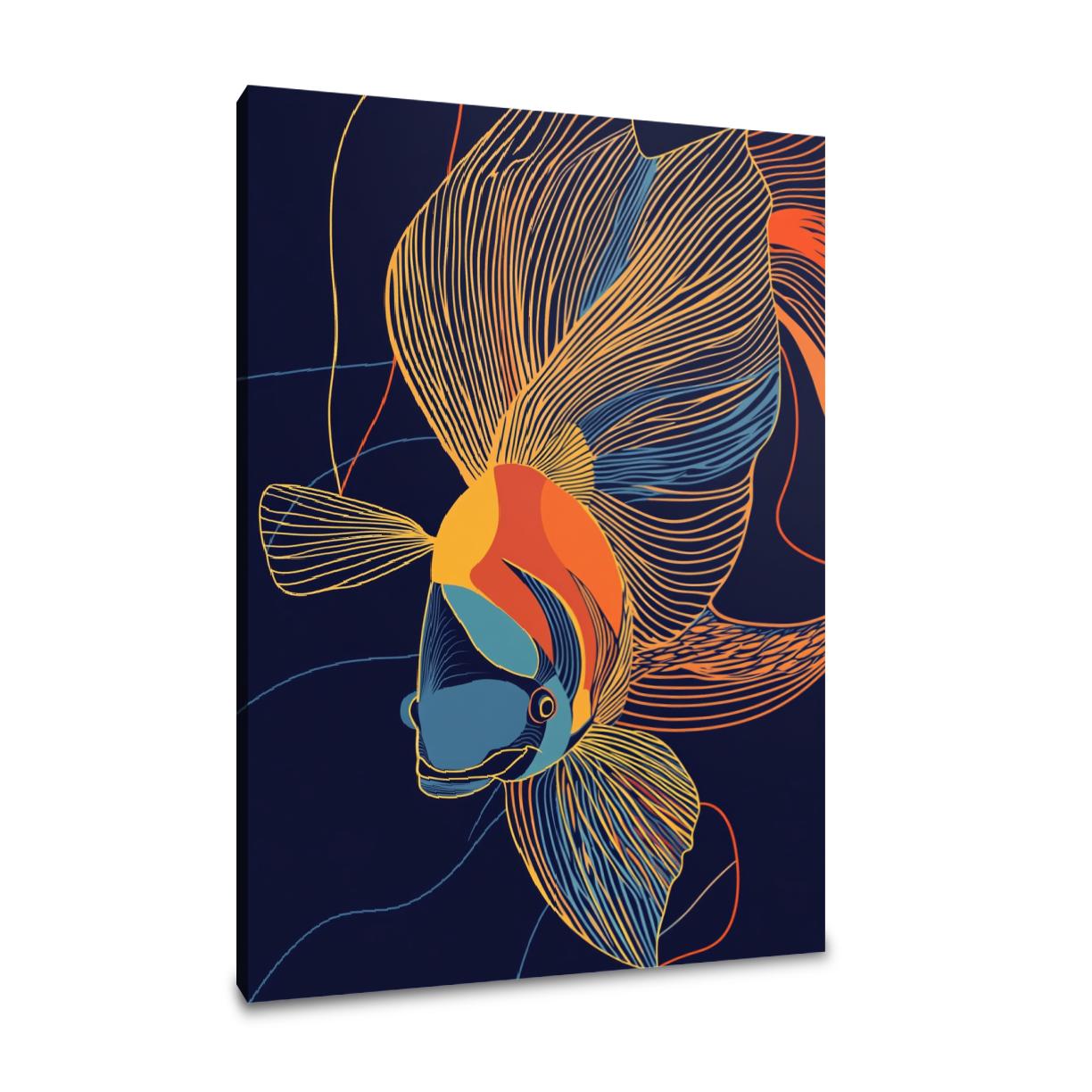 Tropical Fish Symphony Canvas