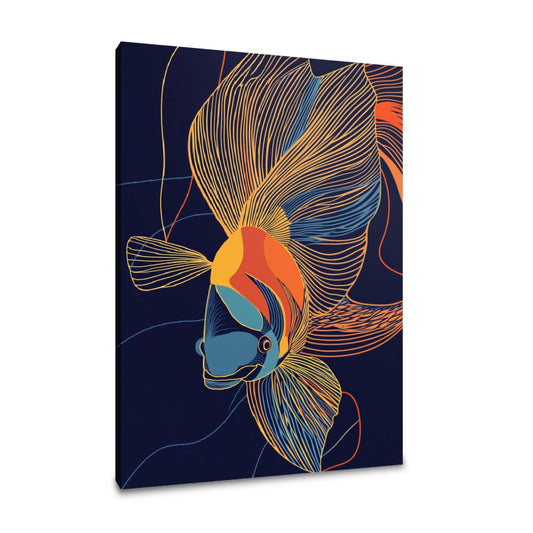 Tropical Fish Symphony Canvas