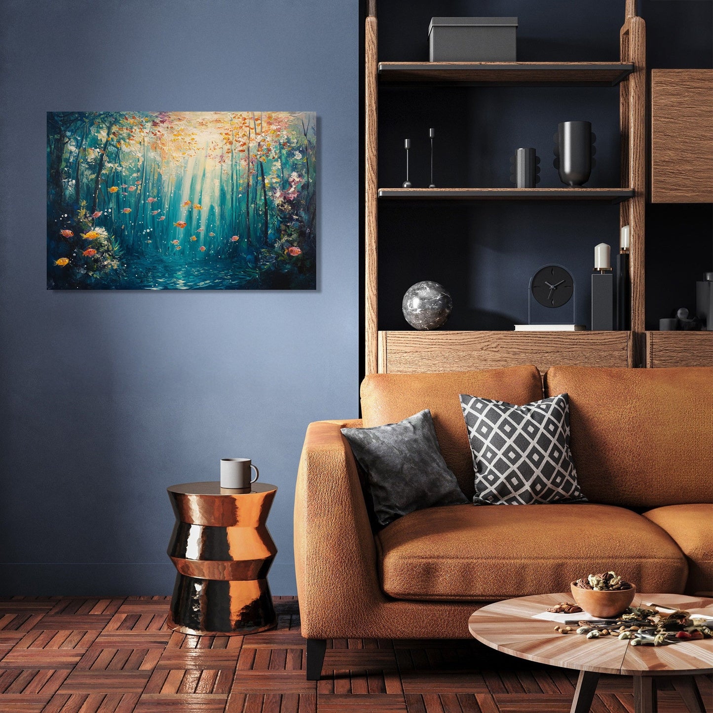 Submerged Woodland Canvas