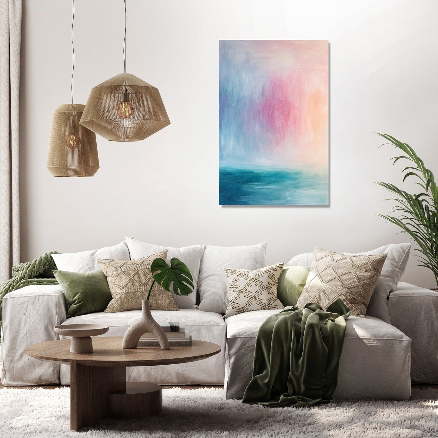 Nostalgic Stream Canvas
