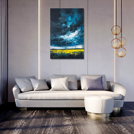First Thunderstorm Canvas