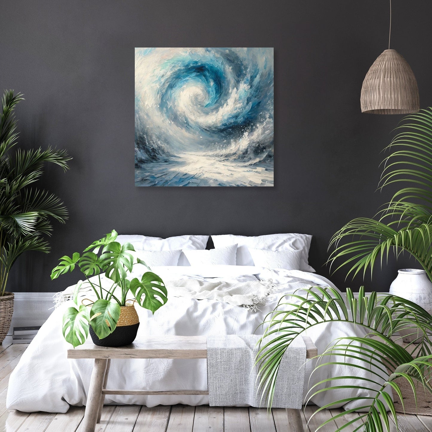 Blizzard's Embrace Canvas