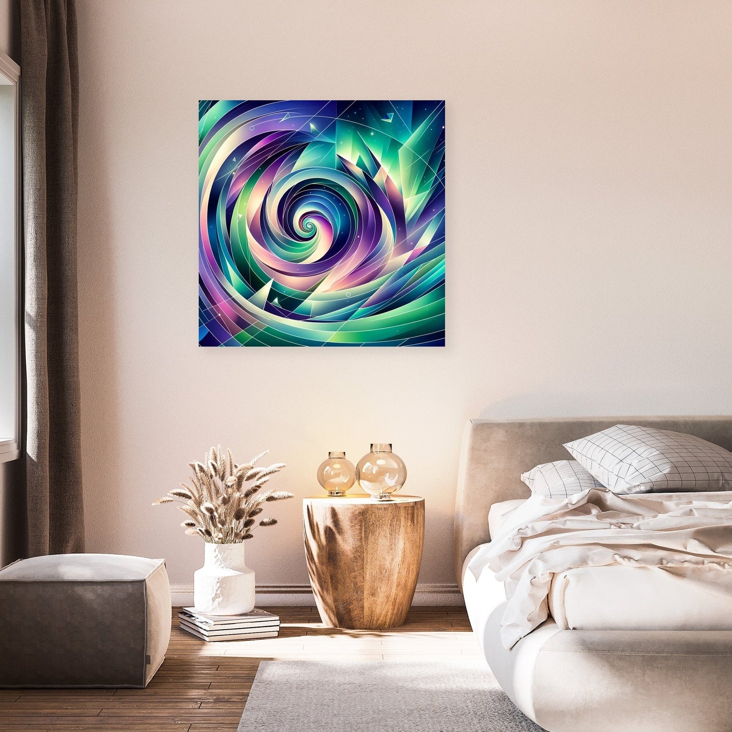 Aurora Geometry Canvas