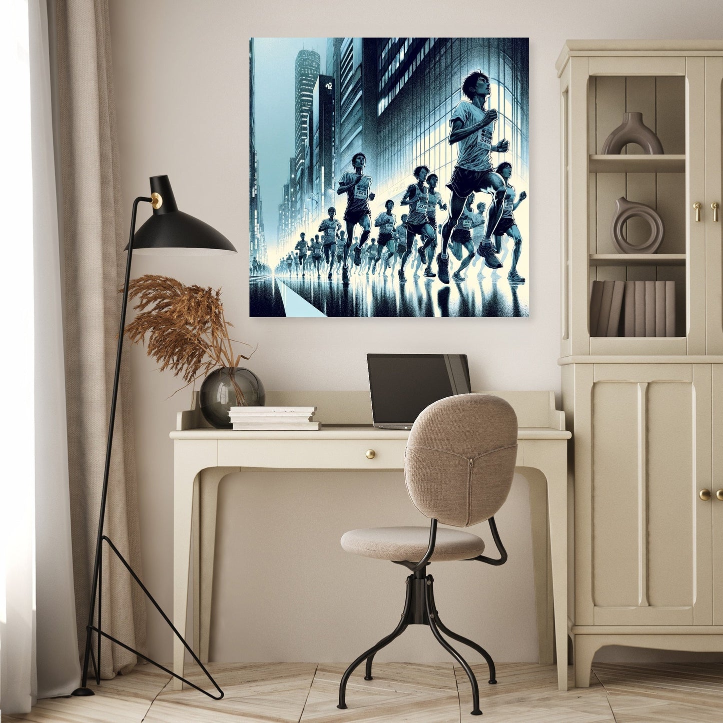 Midnight Marathon Canvas